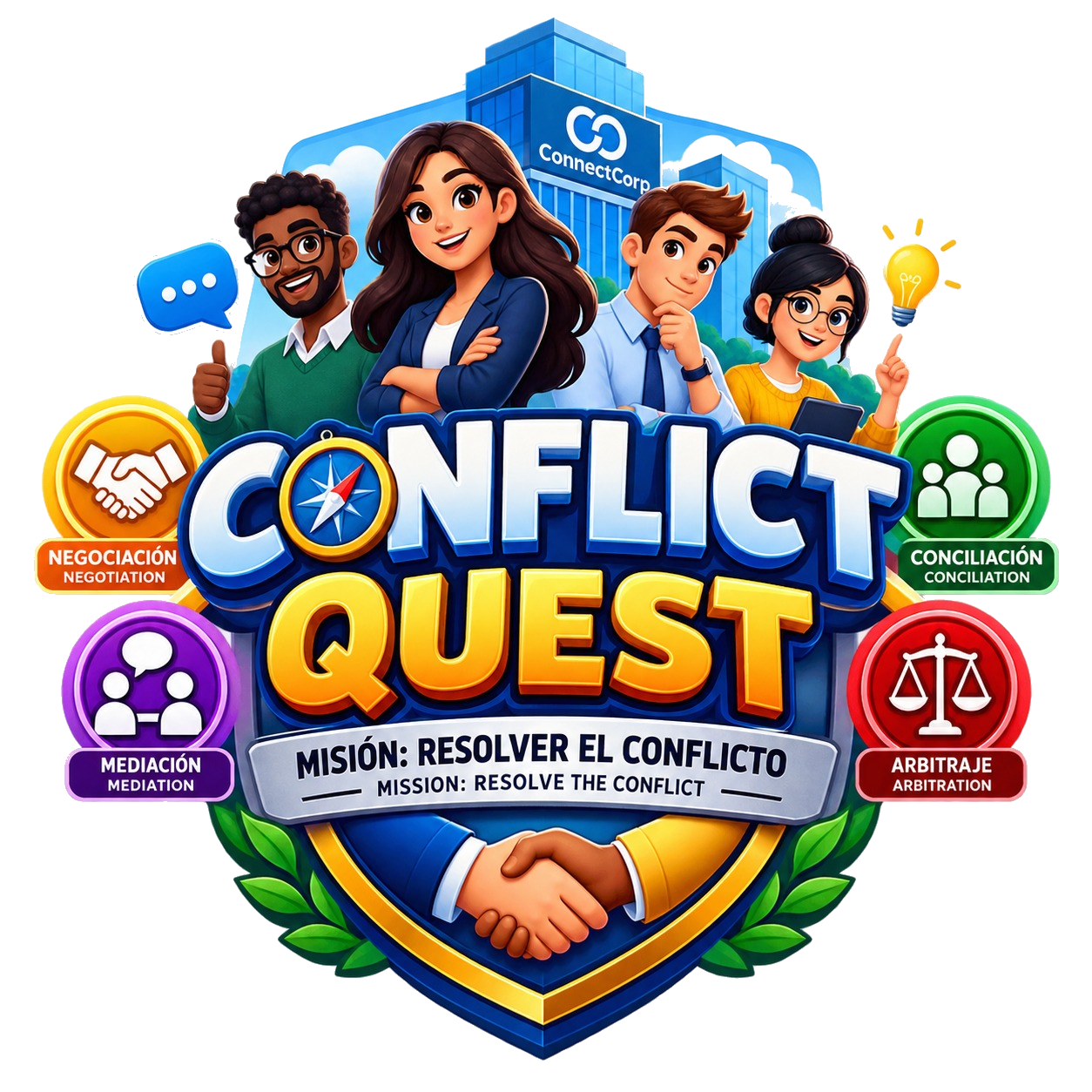 Conflict Quest — Misión: Resolver el Conflicto